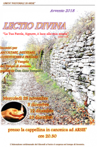 2018AvventoLectioDivina